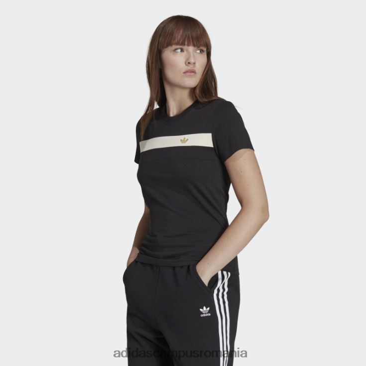 adidas campus romania tricou negru de schi șic fashion femei negru J266N222957