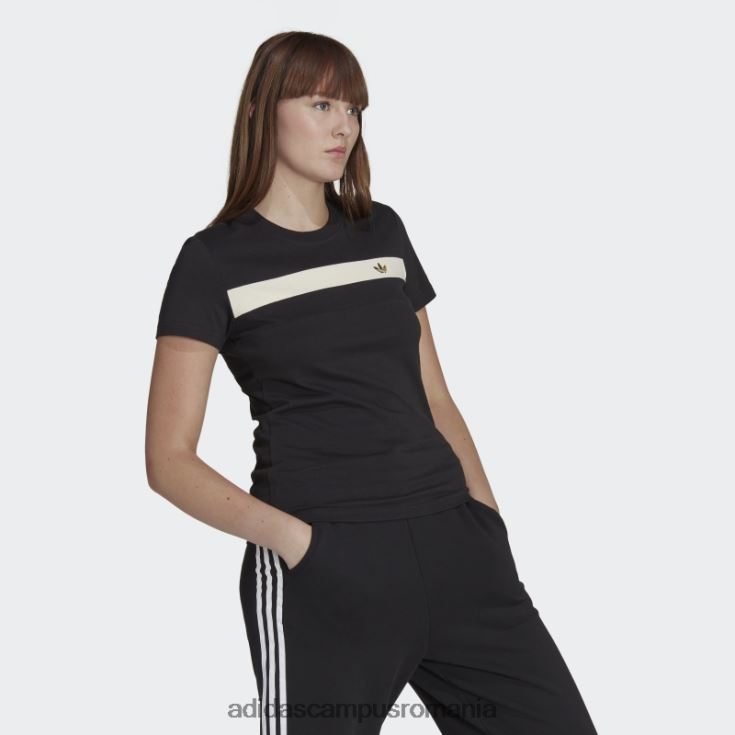adidas campus romania tricou negru de schi șic fashion femei negru J266N222957