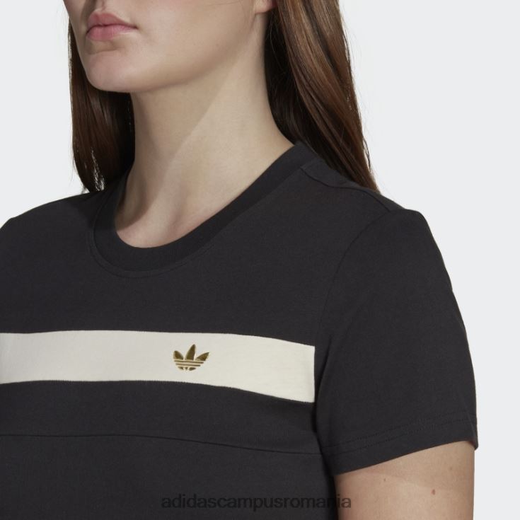 adidas campus romania tricou negru de schi șic fashion femei negru J266N222957