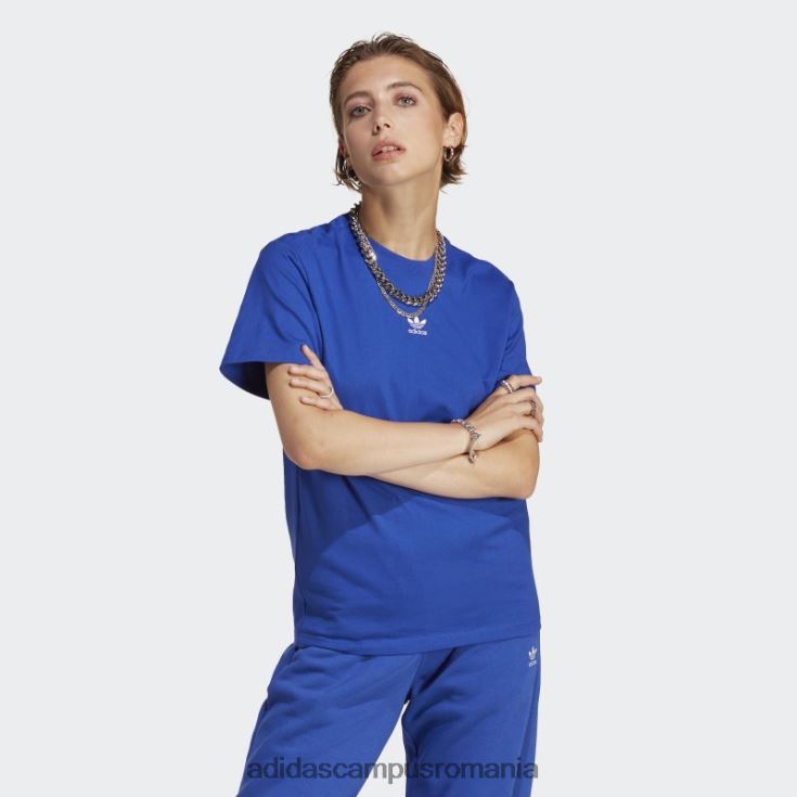 adidas campus romania tricou obișnuit adicolor essentials albastru femei albastru J266N222439