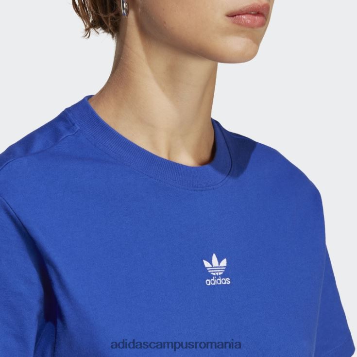 adidas campus romania tricou obișnuit adicolor essentials albastru femei albastru J266N222439