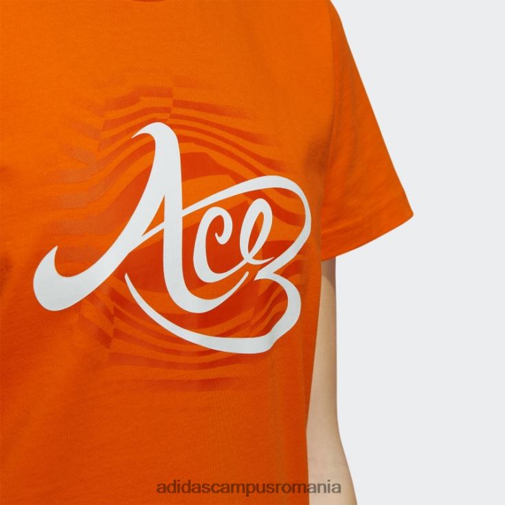 adidas campus romania tricou orange ace fdtn femei portocale J266N222678