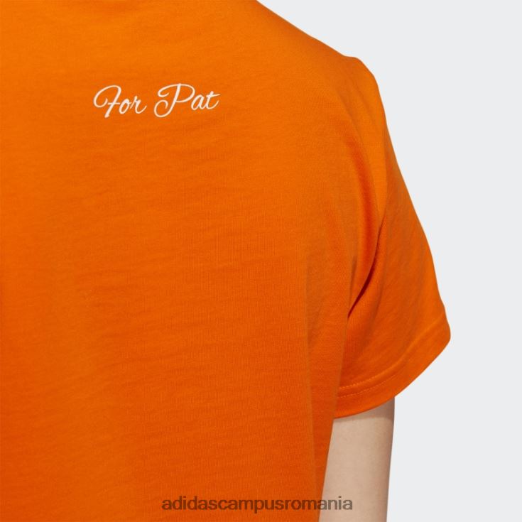 adidas campus romania tricou orange ace fdtn femei portocale J266N222678