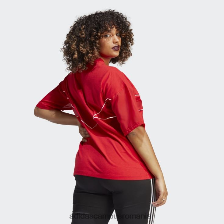 adidas campus romania tricou original adidas stacojiu femei stacojiu J266N222458