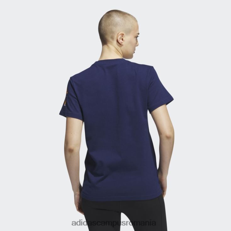 adidas campus romania tricou panthers playmaker bleumarin femei navy/multi J266N222735