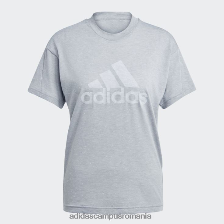 adidas campus romania tricou pentru viitorii icoane winners 3.0 gri mediu femei gri mediu/alb J266N222843