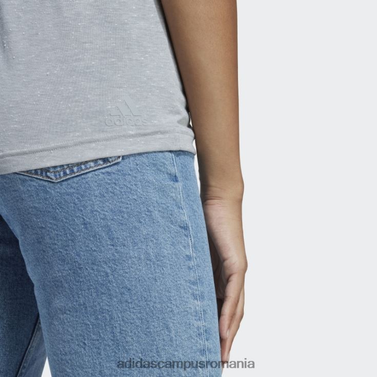 adidas campus romania tricou pentru viitorii icoane winners 3.0 gri mediu femei gri mediu/alb J266N222843