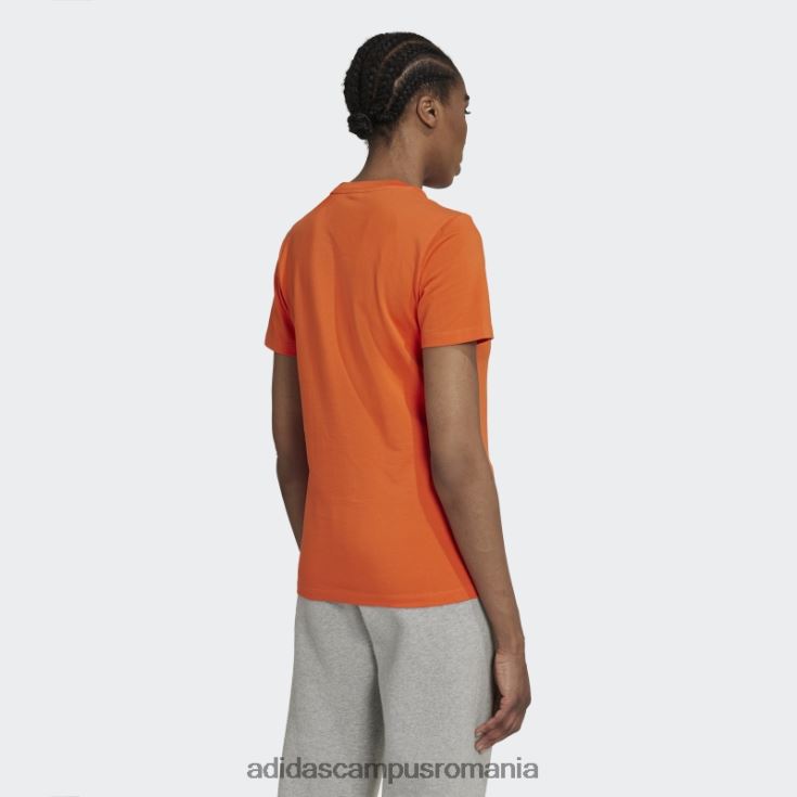 adidas campus romania tricou portocaliu adicolor classics trefoil femei portocale J266N222732