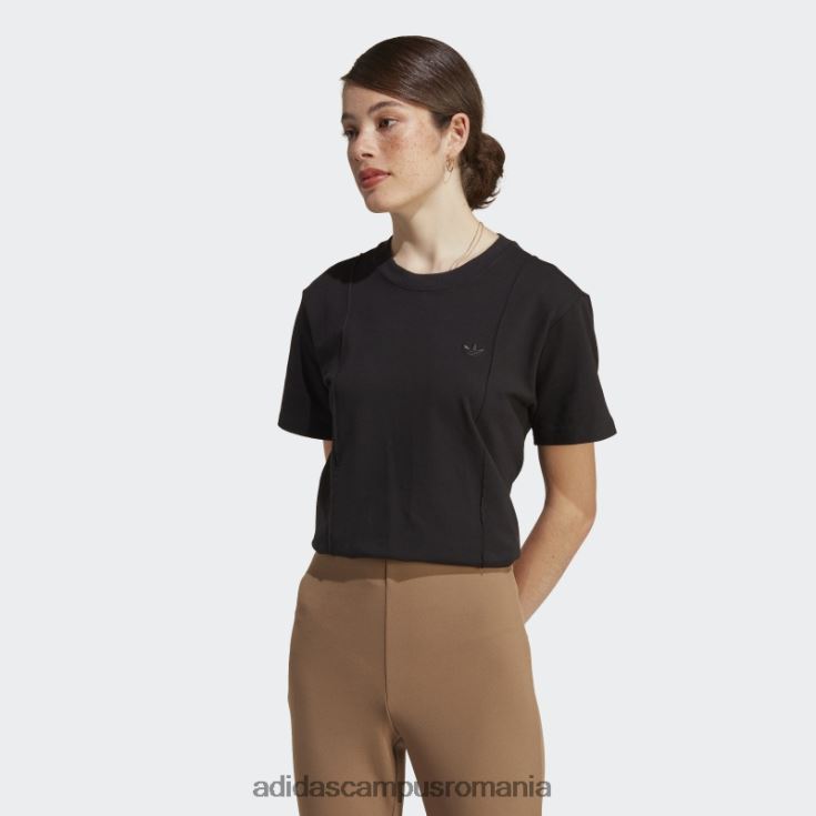 adidas campus romania tricou premium essentials negru femei negru J266N222550