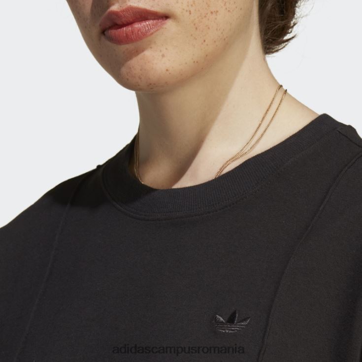 adidas campus romania tricou premium essentials negru femei negru J266N222550
