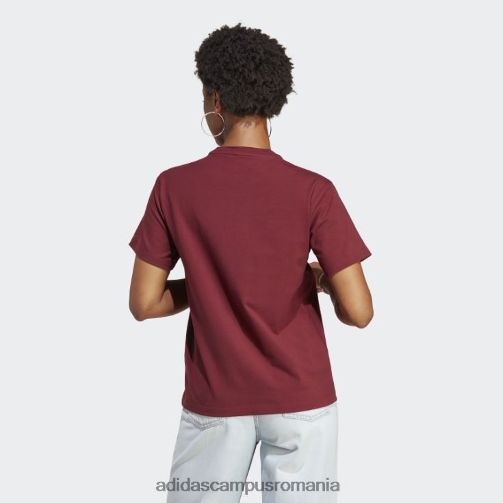 adidas campus romania tricou roșu adicolor classics trefoil femei roșu J266N222450
