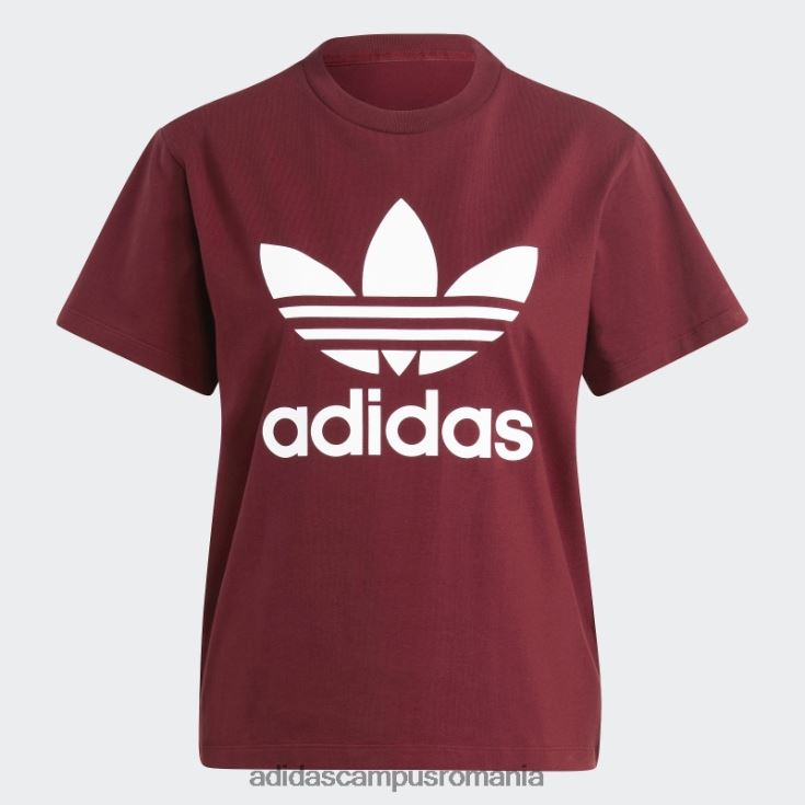 adidas campus romania tricou roșu adicolor classics trefoil femei roșu J266N222450