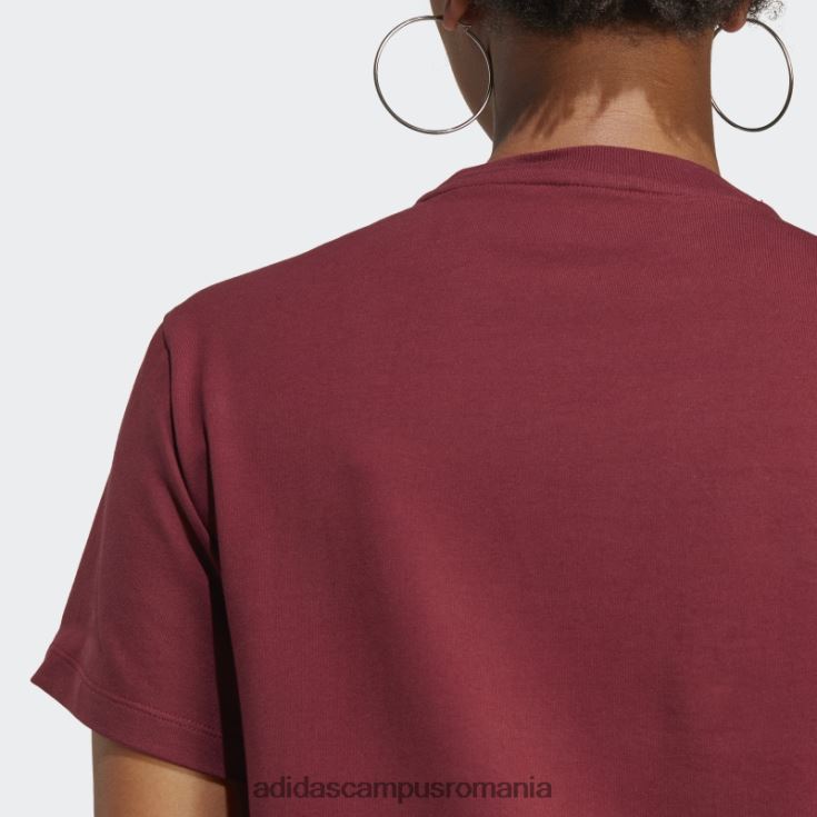 adidas campus romania tricou roșu adicolor classics trefoil femei roșu J266N222450