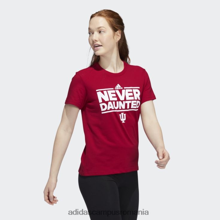 adidas campus romania tricou roșu cu mânecă scurtă femei roșu/ncaa-lou-735-2 J266N222847