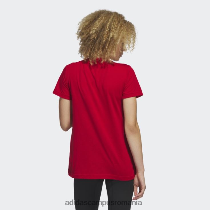 adidas campus romania tricou scarlet knights red mel adidas femei red mel/ncaa-rut-7a4-1 J266N222980