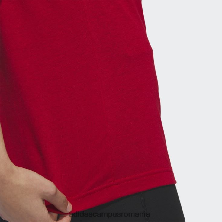 adidas campus romania tricou scarlet knights red mel adidas femei red mel/ncaa-rut-7a4-1 J266N222980