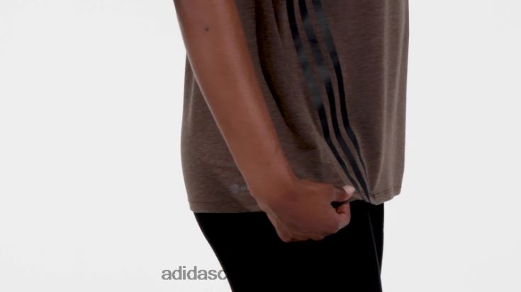 adidas campus romania tricou trainicons cu 3 dungi maro adidas femei maro/negru J266N222698