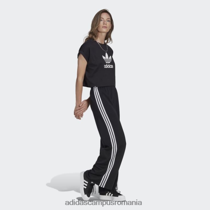 adidas campus romania tricou trifoil scurt adicolor classics negru femei negru J266N222502