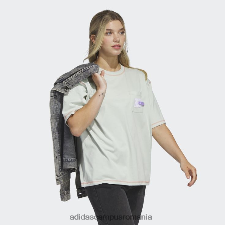 adidas campus romania tricou verde sport statement boyfriend buzunar adidas femei verde J266N222815