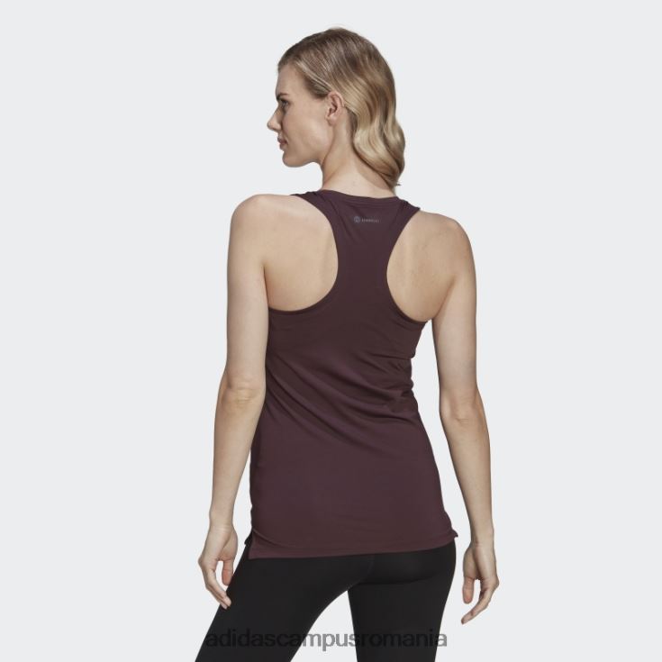 adidas campus romania Aeroready proiectat 2 mutari sport tank top (maternitate) maro femei maro/alb J266N222771