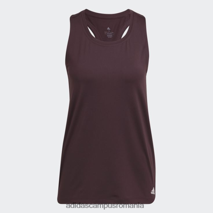 adidas campus romania Aeroready proiectat 2 mutari sport tank top (maternitate) maro femei maro/alb J266N222771