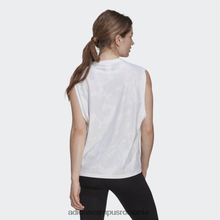 adidas campus romania alb făcut pentru a fi refăcut maiou de alergare femei alb J266N222582