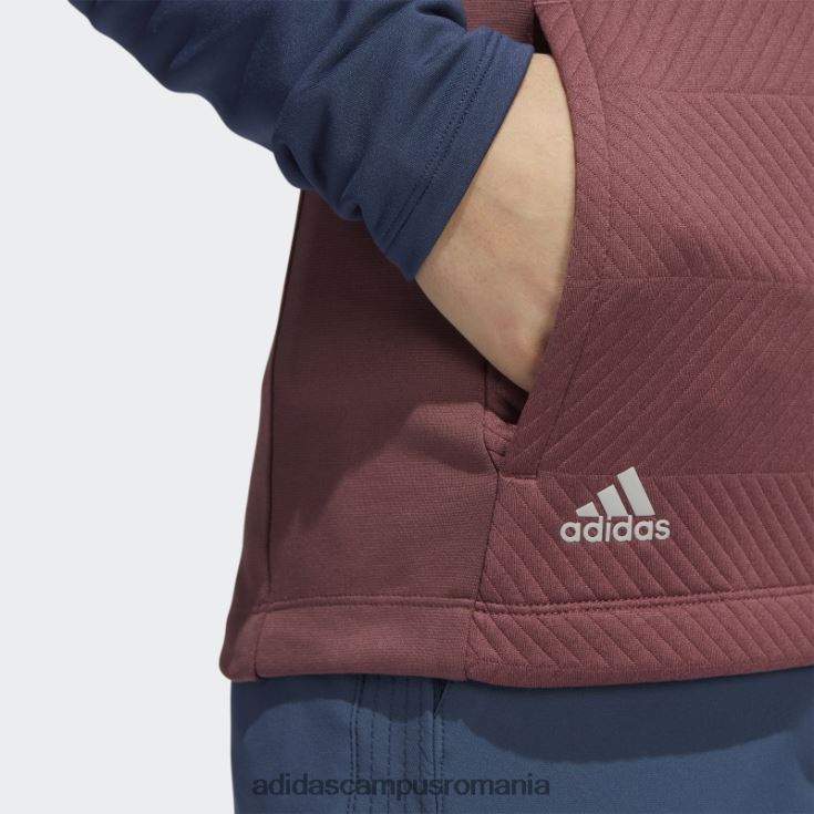 adidas campus romania cold.rdy vesta cu fermoar complet visiniu femei Burgundia J266N222796