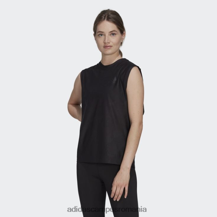 adidas campus romania făcut pentru a fi refăcut maiou de alergare negru adidas femei negru J266N222638