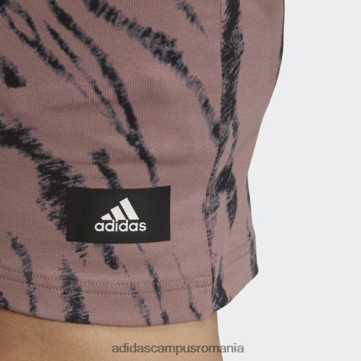 adidas campus romania maiou cu imprimeu animal icoane viitoare violet femei Violet J266N222753