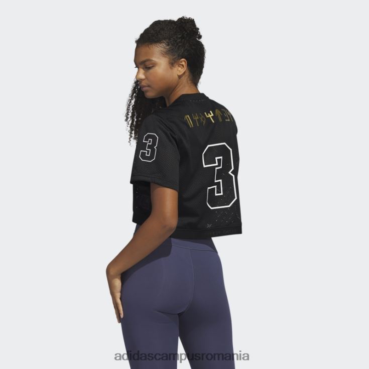 adidas campus romania marvel black panther crop top negru femei negru J266N222963