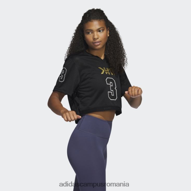 adidas campus romania marvel black panther crop top negru femei negru J266N222963