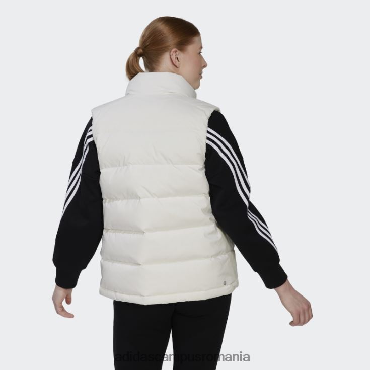 adidas campus romania vestă de puf helionic alb femei alb J266N222607