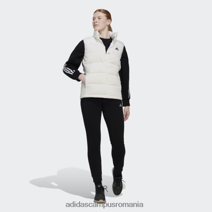 adidas campus romania vestă de puf helionic alb femei alb J266N222607