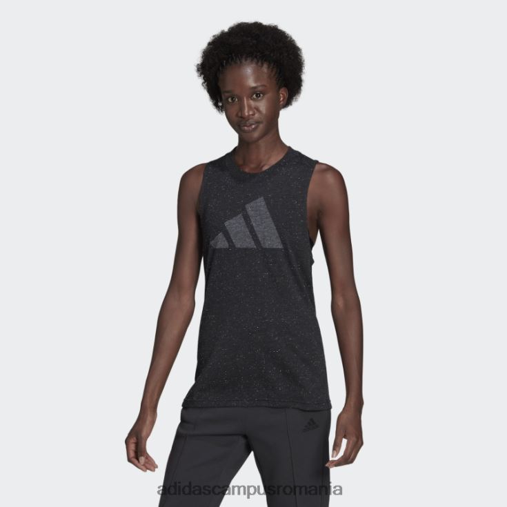 adidas campus romania viitor icons winners 3.0 maiou negru melange adidas femei melange negru J266N222800