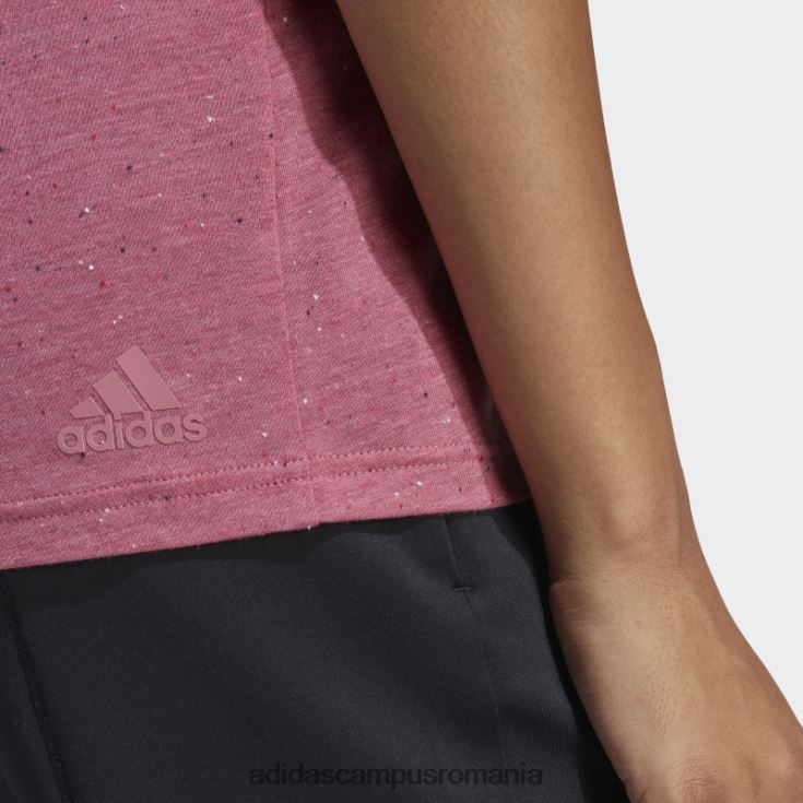 adidas campus romania viitor icons winners 3.0 maiou roz mel adidas femei roz mel/alb J266N222854