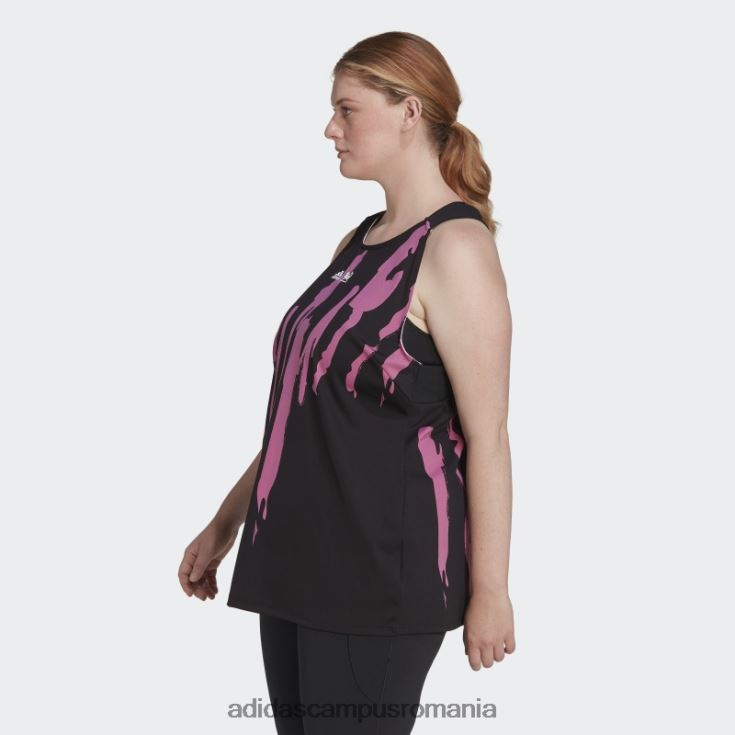 adidas campus romania x thebe magugu tenis new york y-tank top (plus size) black fashion femei negru/liliac J266N222645