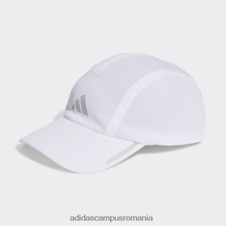 adidas campus romania șapcă de plasă aeroready cu patru panouri, albă unisex alb/argintiu J266N215547