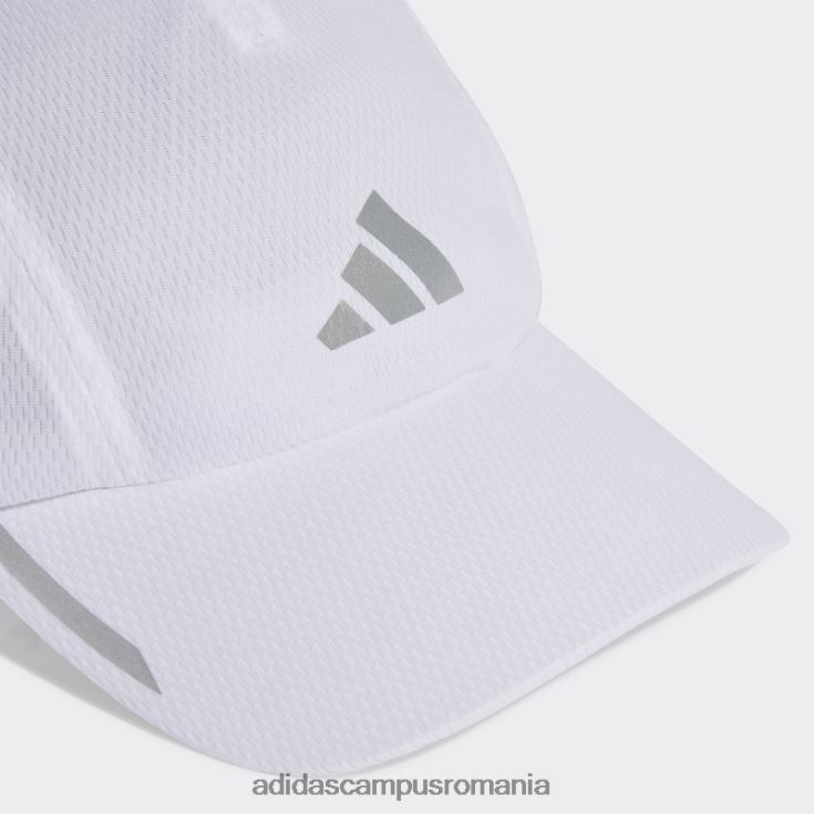 adidas campus romania șapcă de plasă aeroready cu patru panouri, albă unisex alb/argintiu J266N215547