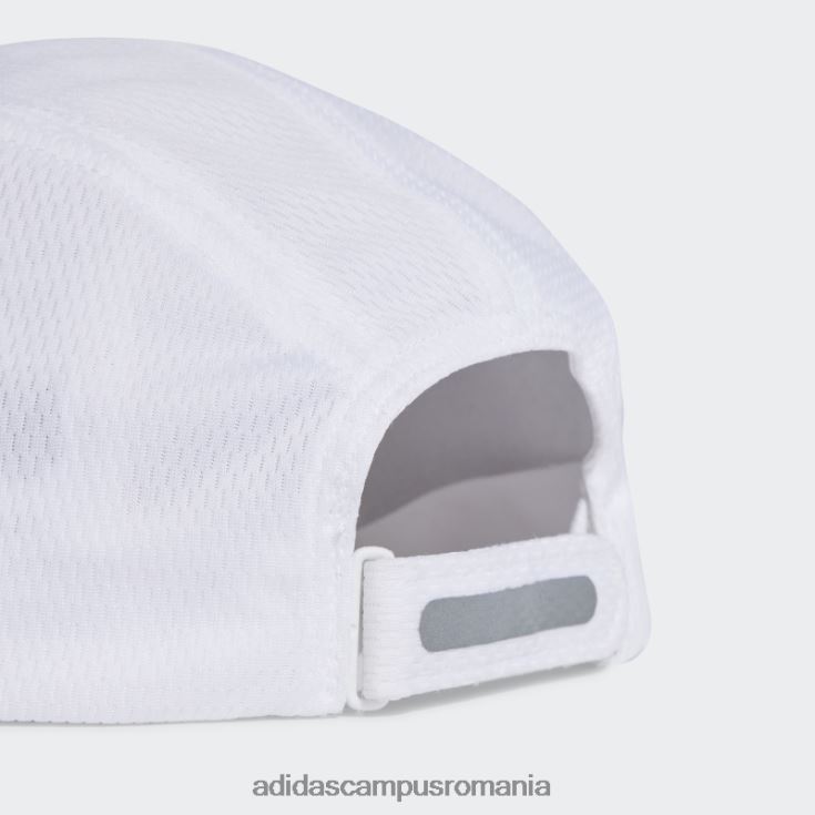 adidas campus romania șapcă de plasă aeroready cu patru panouri, albă unisex alb/argintiu J266N215547