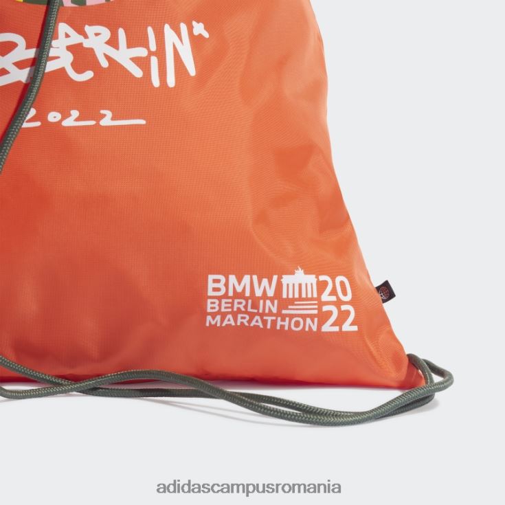 adidas campus romania berlin maraton 2022 sac de sport portocaliu unisex portocale J266N216057