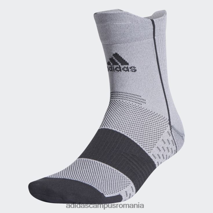 adidas campus romania ciorapi albi adizero la glezna unisex alb/carbon J266N23784