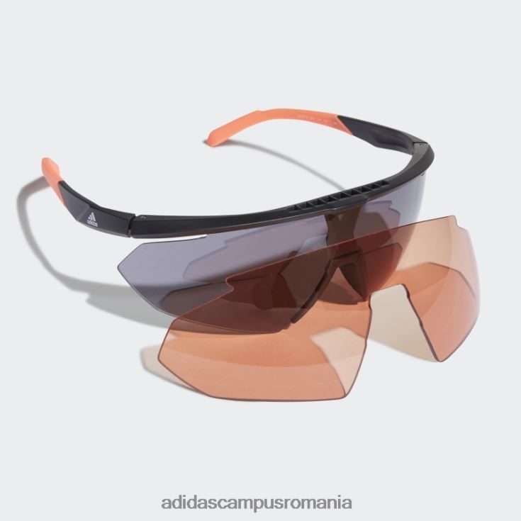 adidas campus romania ochelari de soare sport negri antici sp0015 unisex negru antic J266N28267