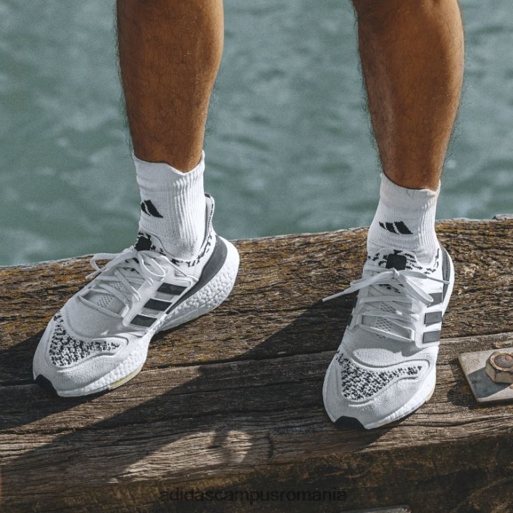 adidas campus romania șosete albi de performanță pentru alergare x supernova quarter unisex alb negru J266N27411