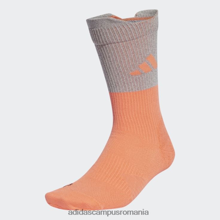 adidas campus romania running x-city heat.rdy șosete reflectorizante coral unisex coral/argint J266N27429