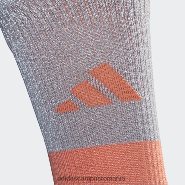 adidas campus romania running x-city heat.rdy șosete reflectorizante coral unisex coral/argint J266N27429