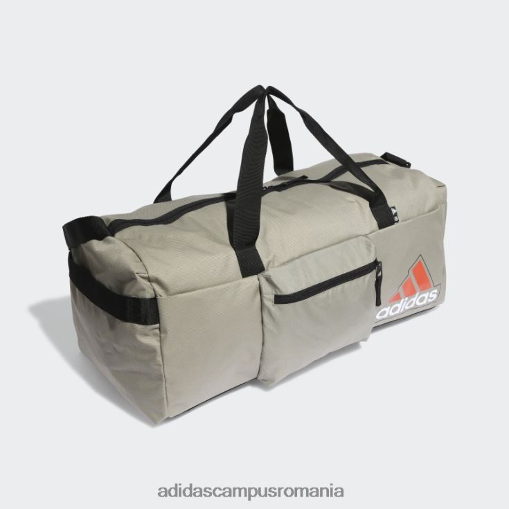 adidas campus romania Essentials geanta sezonieră duffel pebble mediu argintiu unisex pietriș argintiu/alb/roșu J266N216027