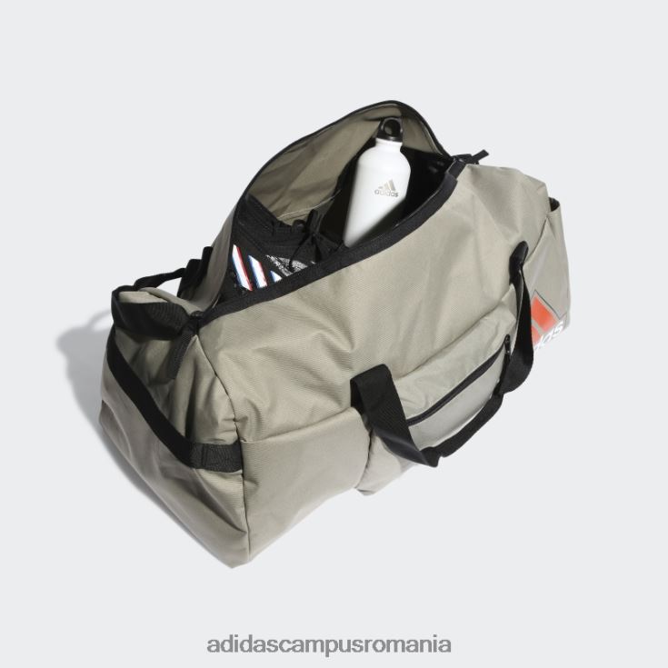 adidas campus romania Essentials geanta sezonieră duffel pebble mediu argintiu unisex pietriș argintiu/alb/roșu J266N216027