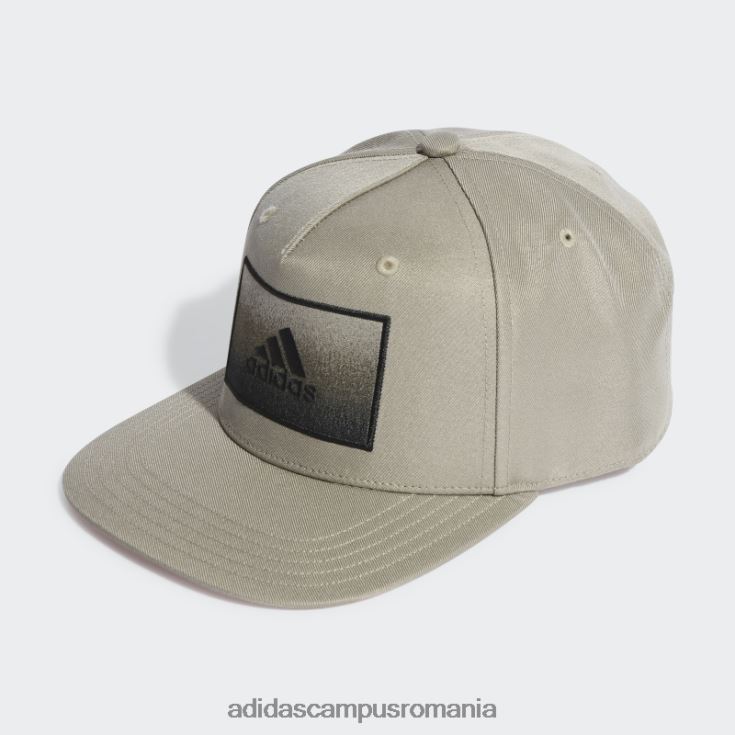 adidas campus romania șapcă cu logo snapback pebble argintiu unisex pietriș argintiu/negru J266N215484