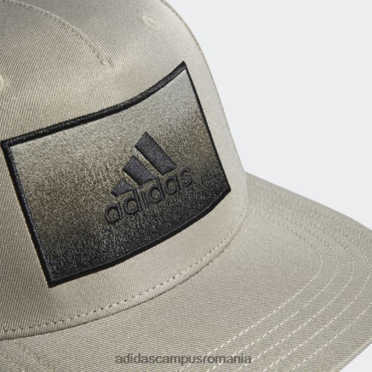 adidas campus romania șapcă cu logo snapback pebble argintiu unisex pietriș argintiu/negru J266N215484