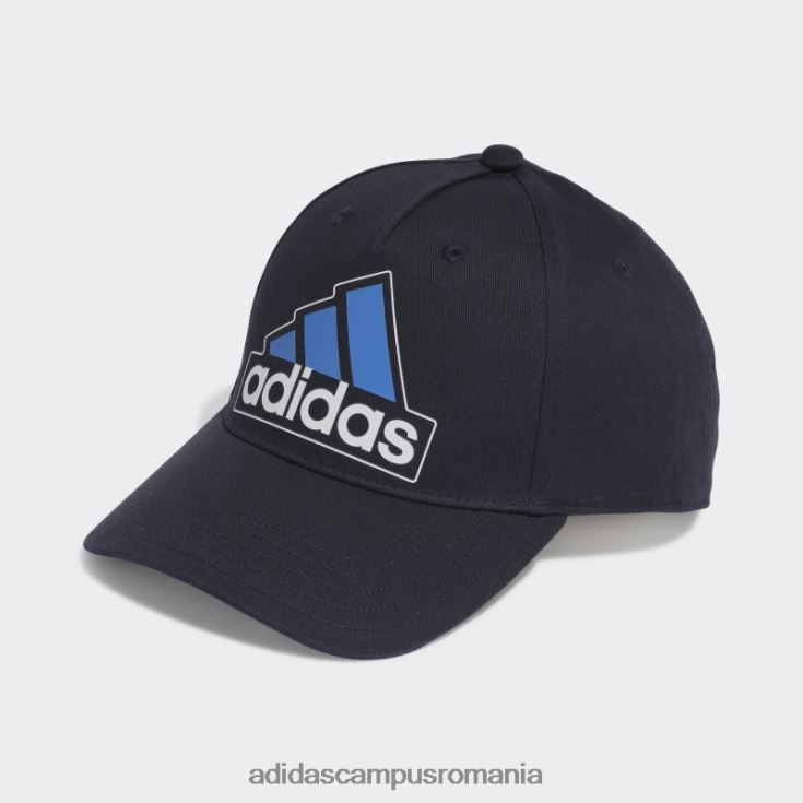 adidas campus romania șapcă de baseball cu logo conturat cu cerneală unisex cerneală/zori albastru/gri J266N215562